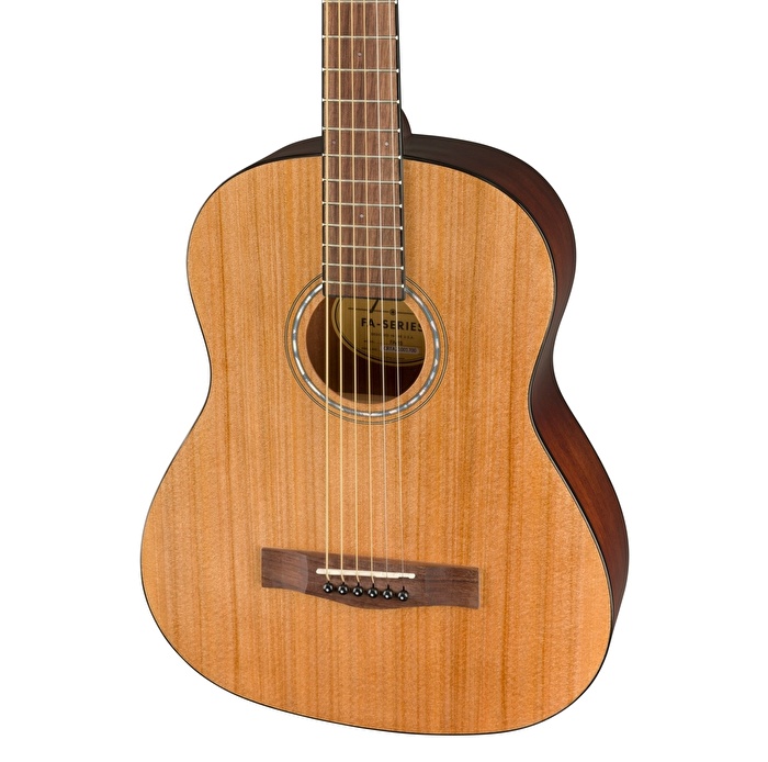 Fender FA-15 3/4 Dread Ceviz Klavye Natural Çanta Dahil Akustik Gitar