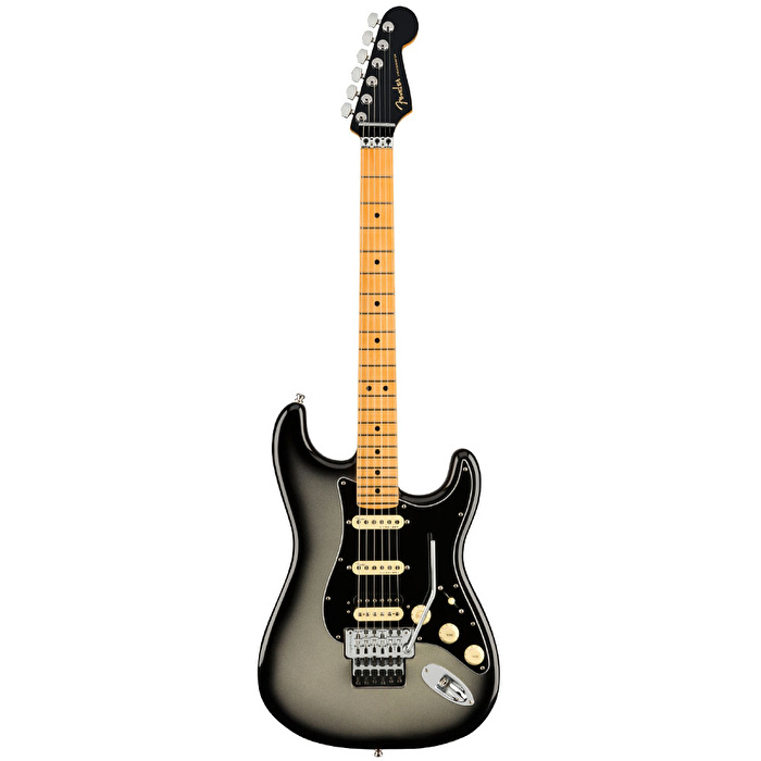 Fender American Ultra Luxe Stratocaster Akçaağaç Klavye Silverburst Elektro Gitar