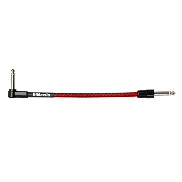 DIMARZIO PC206RD L/D Uç 15cm Kırmızı Pedal Ara Kablosu