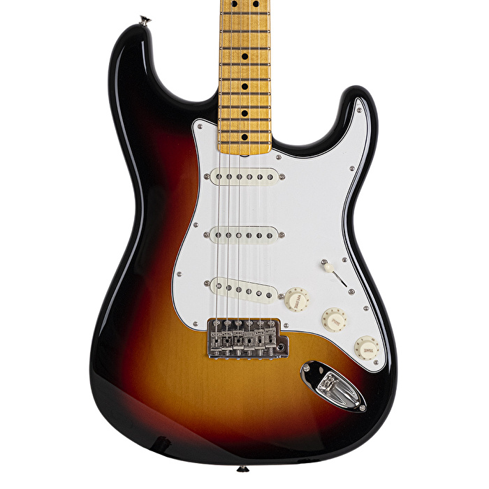 Fender Custom Shop Limited Edition 1965 Stratocaster NOS Akçaağaç Klavye 3 Ton Sunburst Elektro Gitar