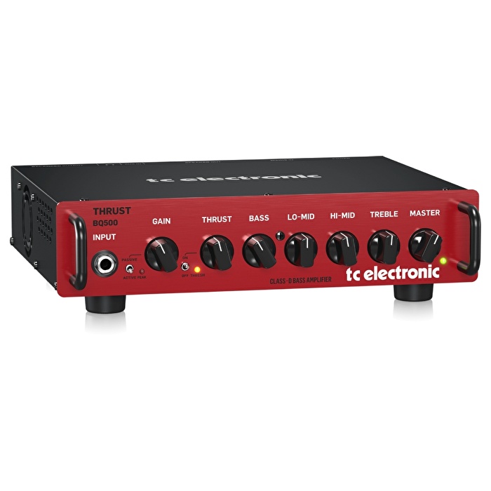 TC Electronic BQ500 500W Portatif Bas Kafa Amfisi (Mosfet Preamfi Ve Thrust Compressor)