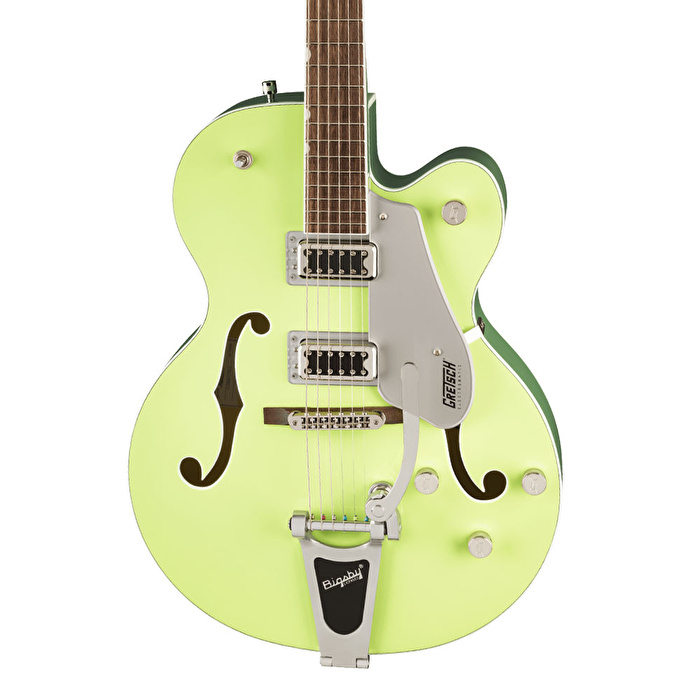 GRETSCH G5420T Electromatic Classic Hollow Body Single-Cut Bigsby Laurel Klavye Two-Tone Anniversary Green Elektro Gitar