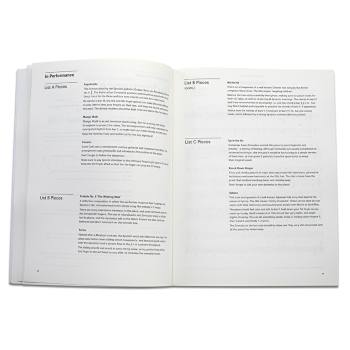 London College of Music Classical Guitar Handbook 2022: Grade 2
