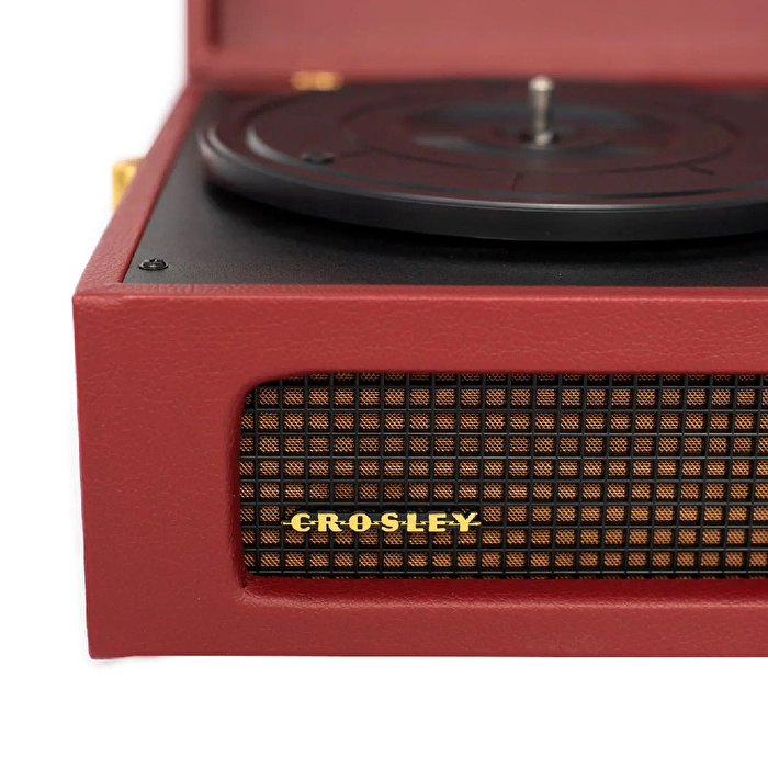 CROSLEY CR8017B-BUR Voyager Kırmızı Bluetooth Plakçalar