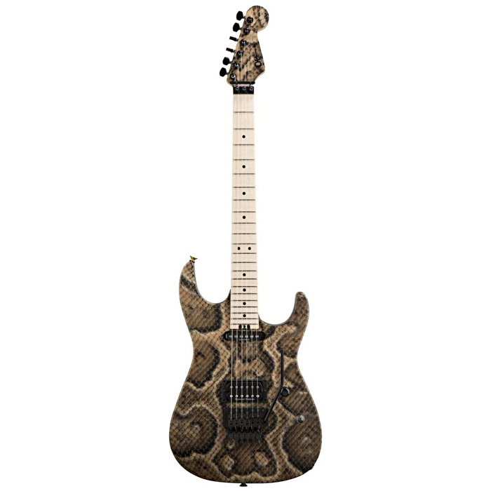 Charvel Warren DeMartini Artist Serisi San Dimas Akçaağaç Klavye Snakeskin Elektro Gitar