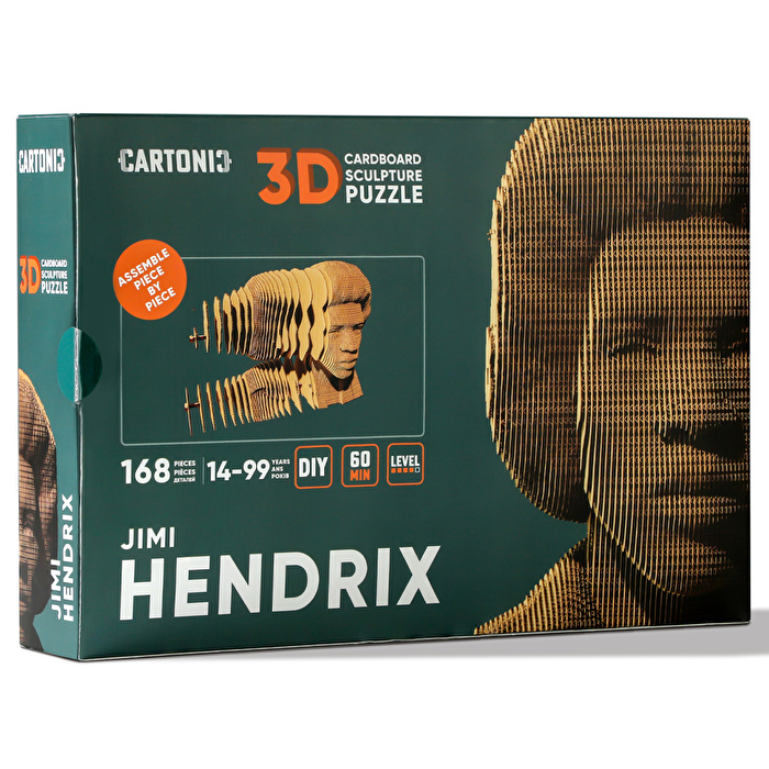 Cardboard puzzle "Cartonic 3D Puzzle JIMI H"