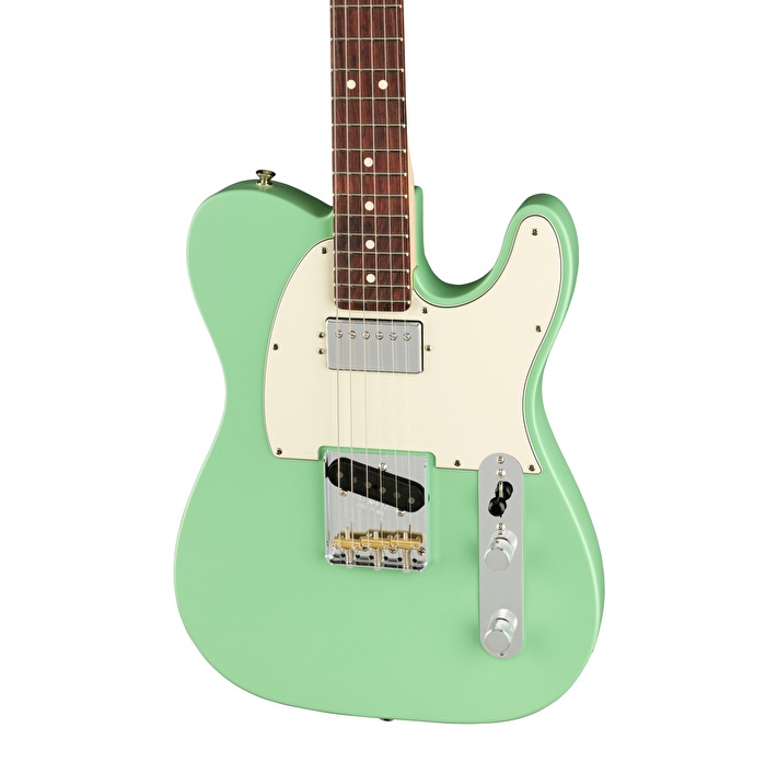 Fender American Performer Telecaster w/Humbucker Gülağacı Klavye Satin Surf Green Elektro Gitar