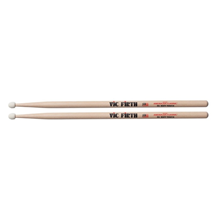 VIC FIRTH 5AST - American Classic 5A Soft Touch Baget