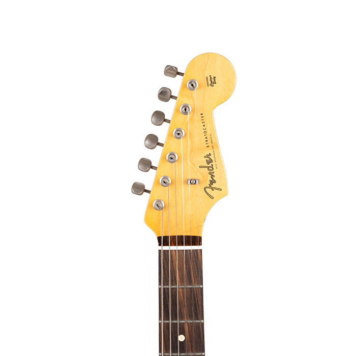Fender Custom Shop 1960 Stratocaster Gülağacı Klavye New Old Stock 3 Tone Sunburst Elektro Gitar