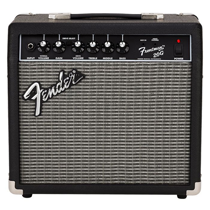 Fender Frontman 20G Black Elektro Gitar Amfisi