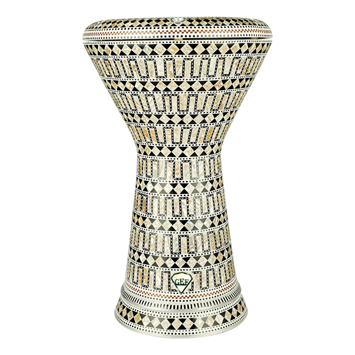GEF ELFAN M22-6224 Gerçek Sedef Darbuka 22 cm