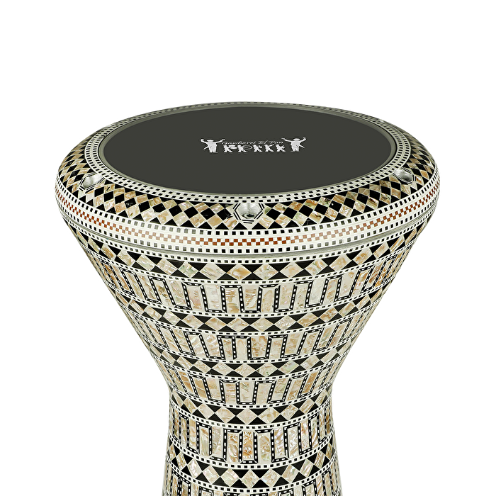 GEF ELFAN M22-6224 Gerçek Sedef Darbuka 22 cm