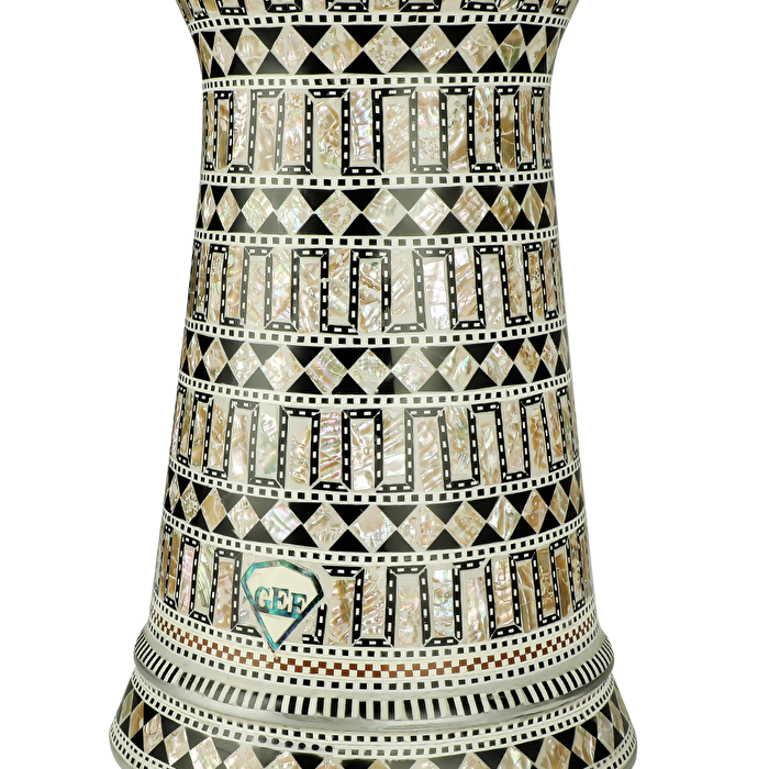 GEF ELFAN M22-6224 Gerçek Sedef Darbuka 22 cm