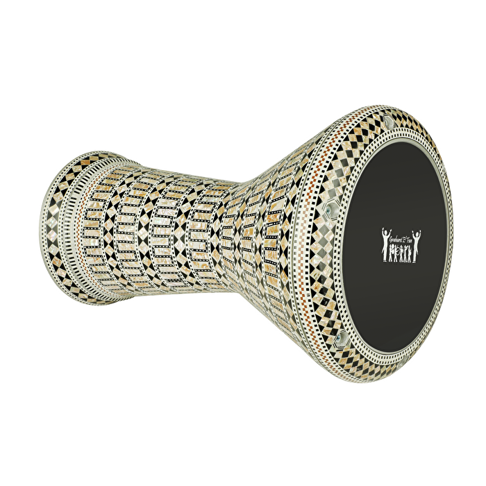 GEF ELFAN M22-6224 Gerçek Sedef Darbuka 22 cm