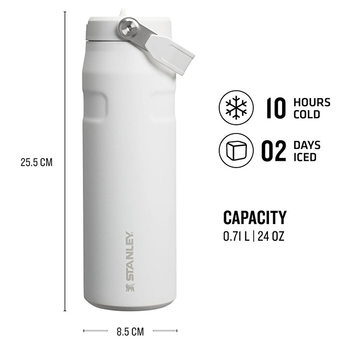 STANLEY The IceFlow Bote Flip Straw 2.0 0.7L / 24oz Frost