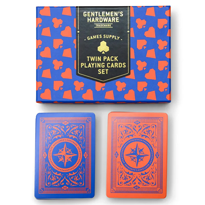 GENTLEMEN'S HARDWARE Oyun Kağıdı 2 Deste
