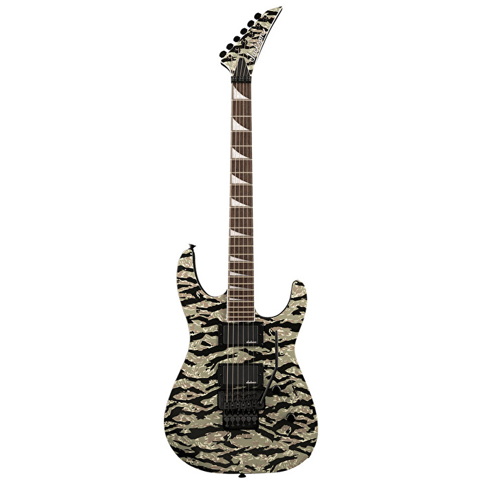 Jackson X Soloist SLX DX Camo Laurel Klavye Tiger Jungle Camo Elektro Gitar