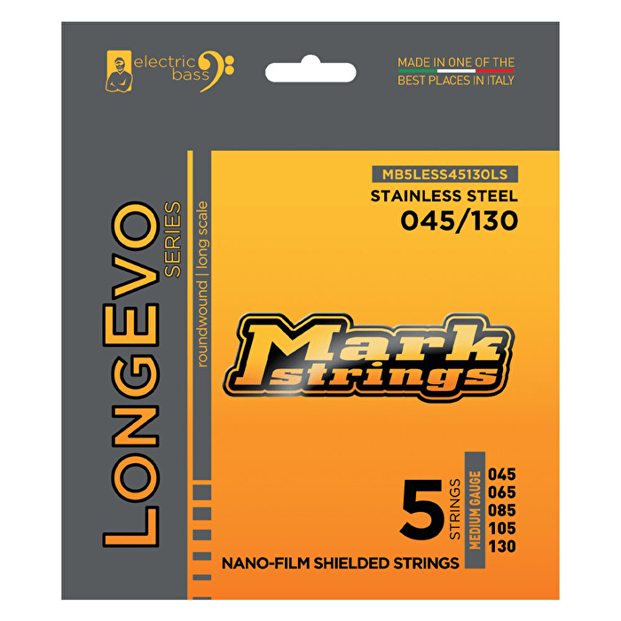 Mark Bass Longevo Stainless Steel Nano-Film Shielded 45-130 6 Bas Teli