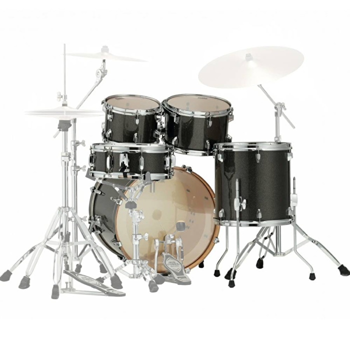 TAMA CK50RS-MGD - Superstar Classic Maple  Midnight Gold Sparkle 5 Parça (20B/10T/12T/14F/14S) Akustik Davul Seti