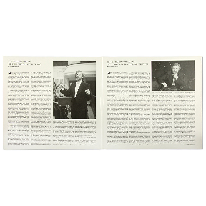 Chopin: Polish Festival Orchestra, Krystian Zimerman – Piano Concertos Nos. 1 & 2