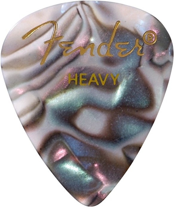 Fender 351 Shape Premium Pena Heavy 12'li Paket Deniz Kabuğu Renkli Pena
