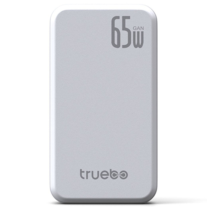 TRUEBO MaxSlim 65W GaN Şarj Aleti - Beyaz