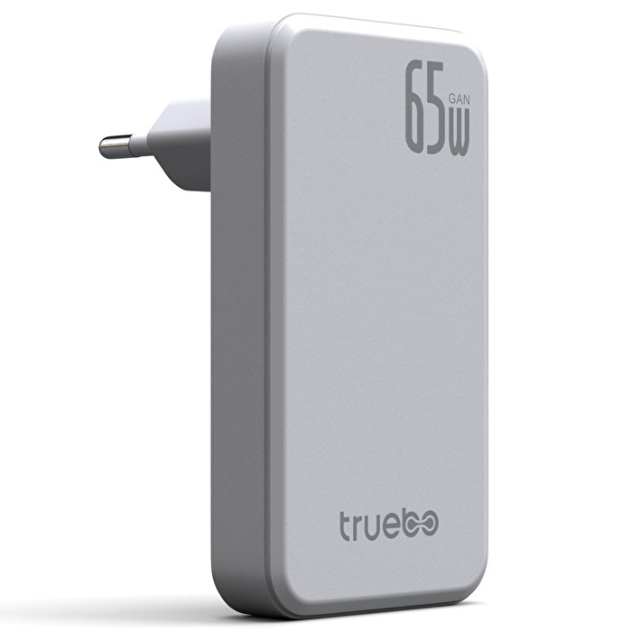 TRUEBO MaxSlim 65W GaN Şarj Aleti - Beyaz