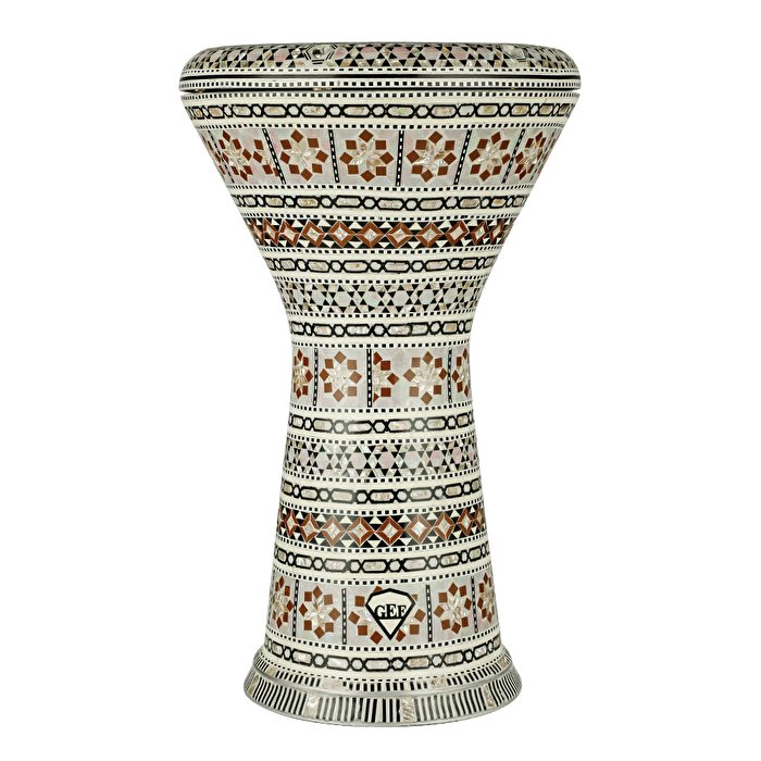 GEF ELFAN M22-6225 Gerçek Sedef Darbuka 22 cm