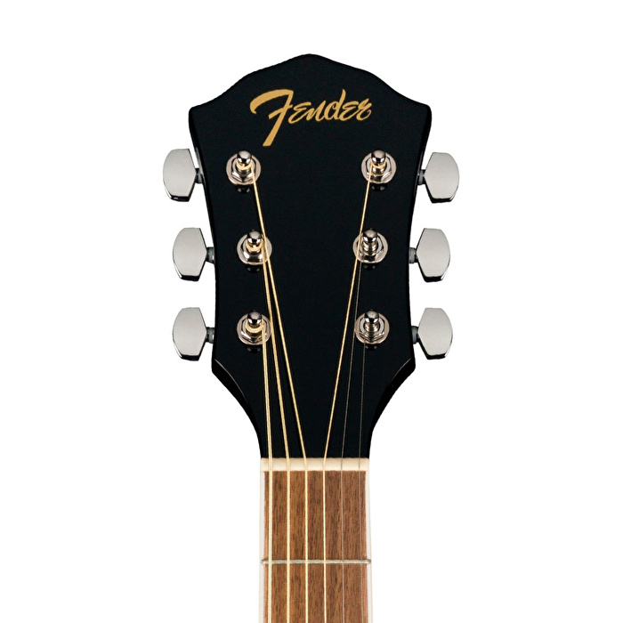 Fender LTD FA-135 Concert Ceviz Klavye Black Akustik Gitar