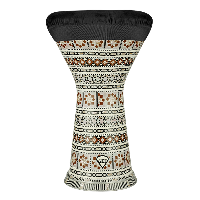 GEF ELFAN M22-6225 Gerçek Sedef Darbuka 22 cm