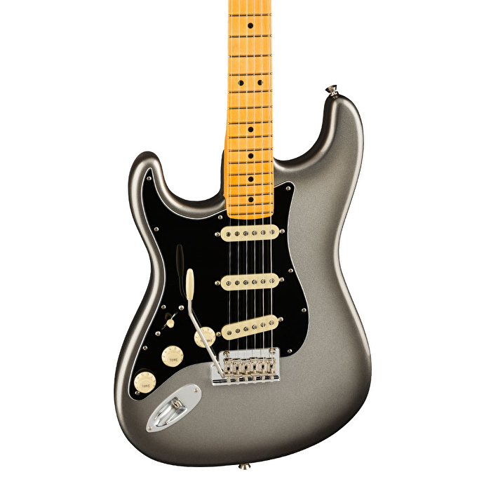 Fender American Professional II Stratocaster Akçaağaç Klavye Mercury Solak Elektro Gitar