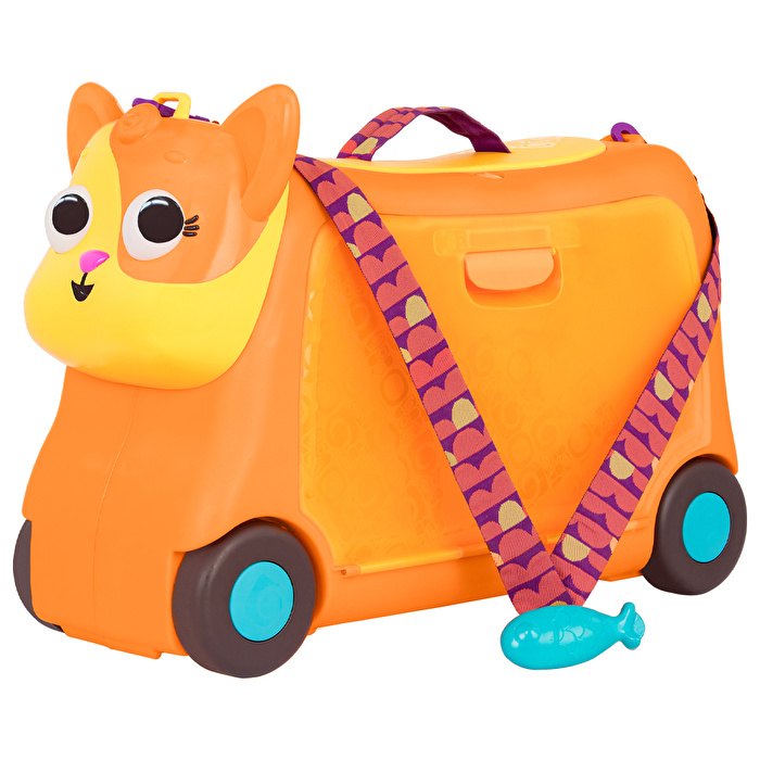 B.TOYS Tekerlekli Seyahat Çantası - Turuncu