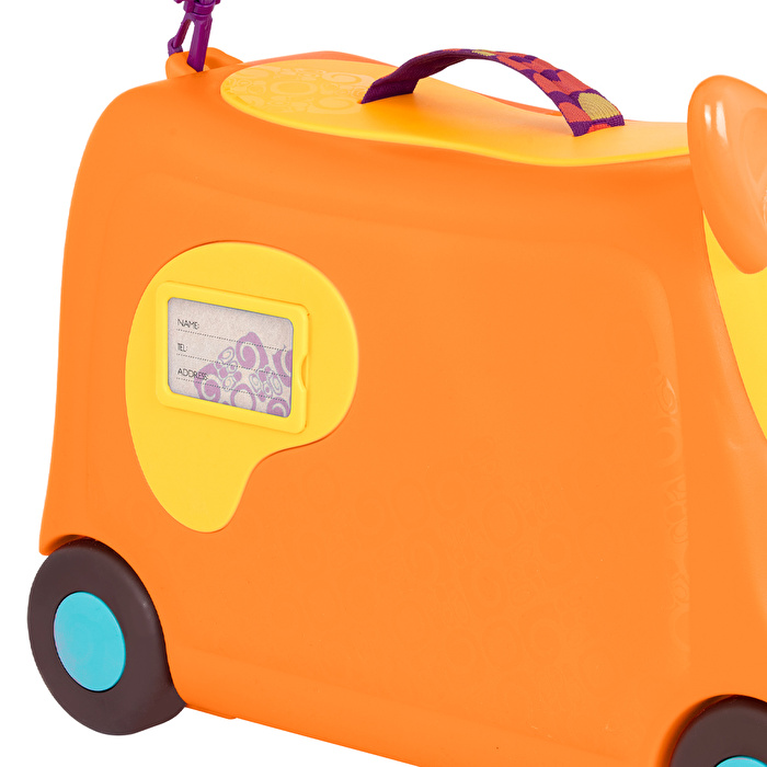 B.TOYS Tekerlekli Seyahat Çantası - Turuncu