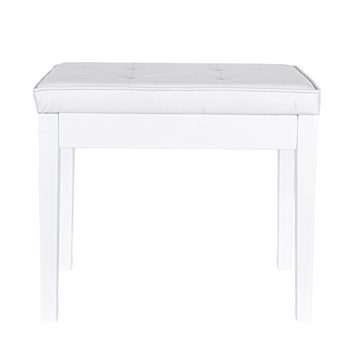 KOZMOS KPB-014-WHP Parlak Beyaz Piyano Taburesi