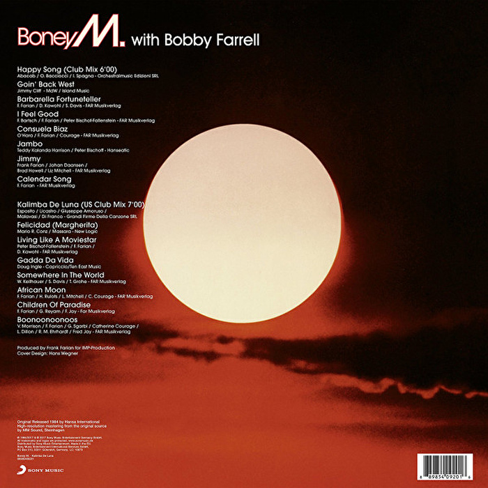 Boney M. – Kalimba De Luna (2017 Reissue, Remastered)