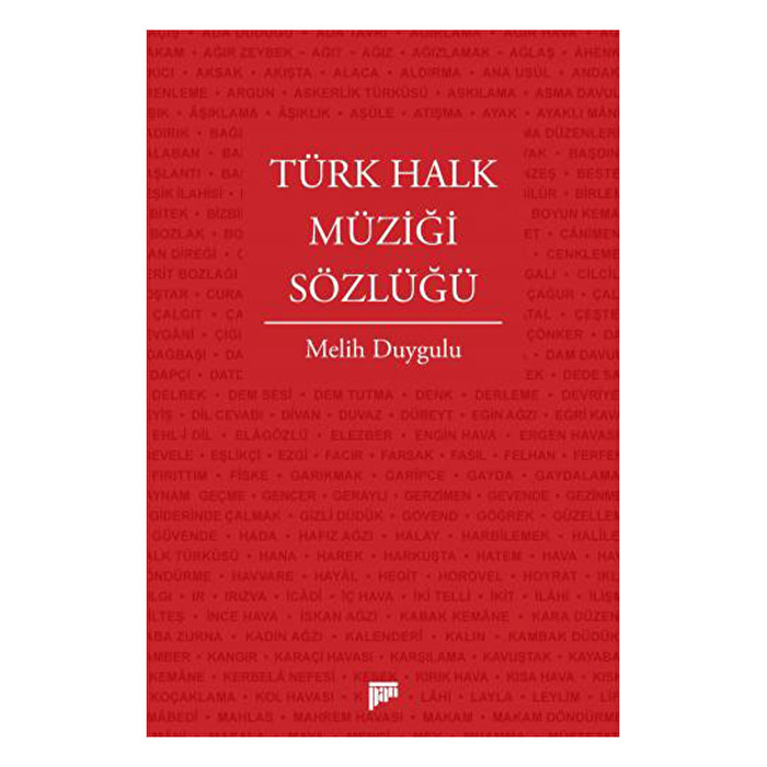 Türk Halk Müziği Sözlüğü