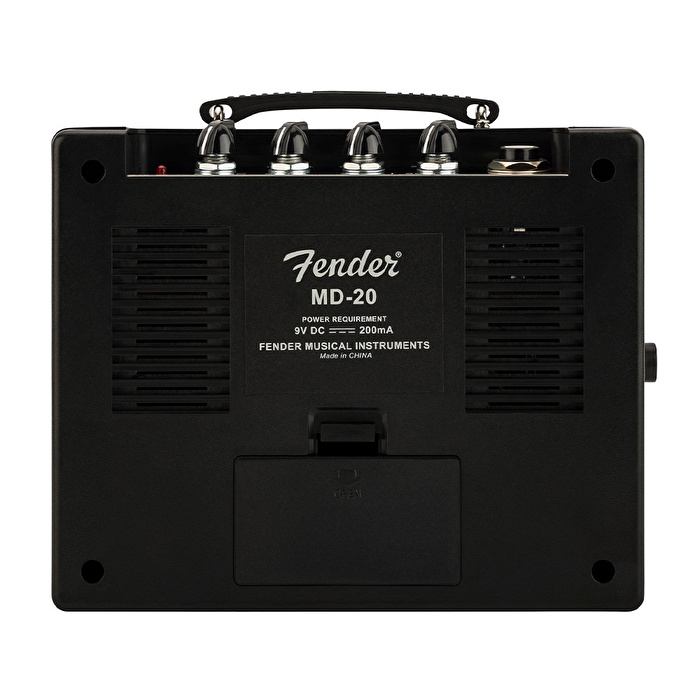 Fender Mini Deluxe MD-20 Mini Pilli Siyah Gitar Amfisi