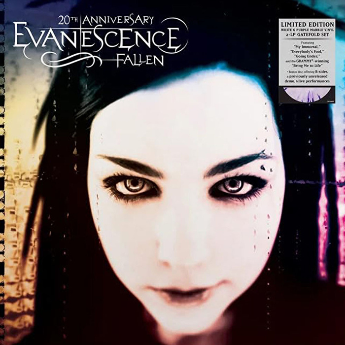Evanescence - Fallen (20th Anniversary - Limited Deluxe Edition - White & Purple Marble Vinyl)