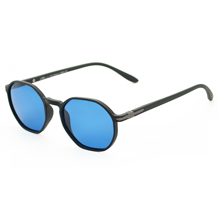 LOOKlight Santorini Matte Black Blue Gözlük