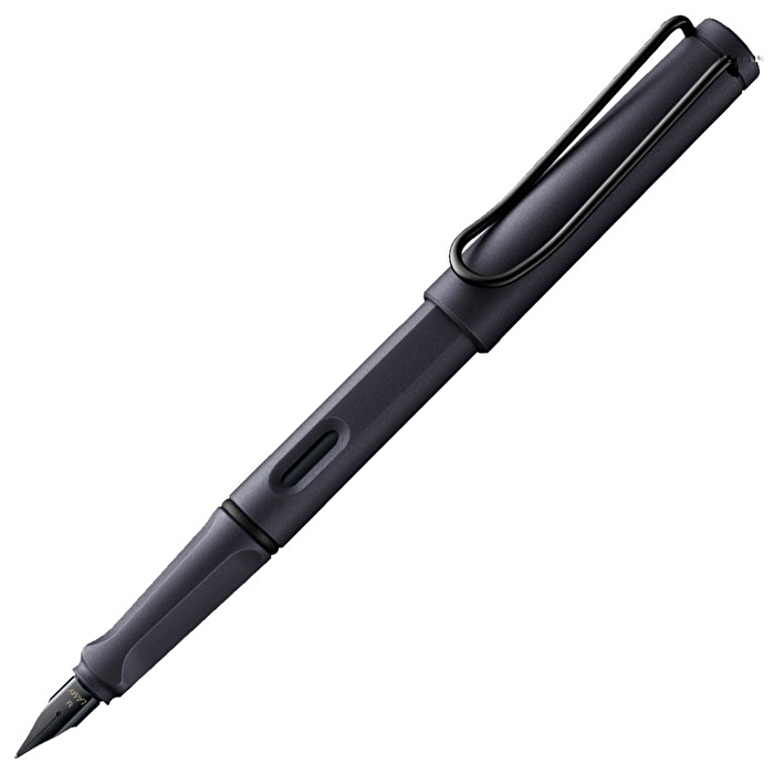 LAMY Safari Dolma Kalem Metal Klips M Uç Steel Black