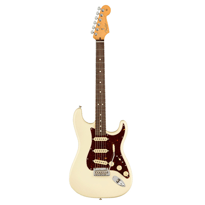 Fender American Professional II Stratocaster Gülağacı Klavye Olympic White Elektro Gitar