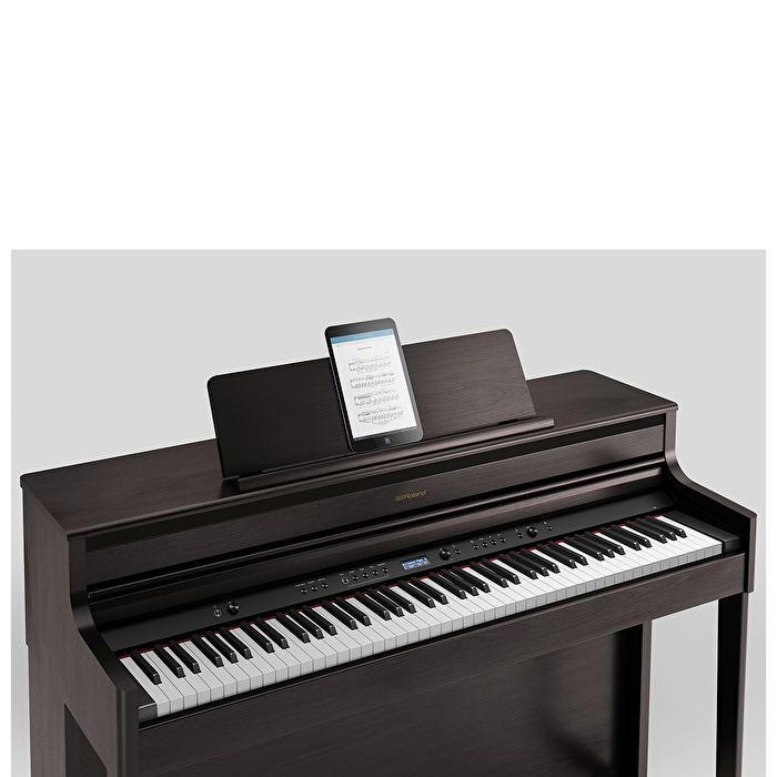 ROLAND HP704-DR Koyu Gül Ağacı Dijital Piyano (Tabure & Kulaklık Hediyeli)