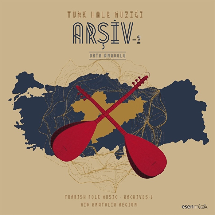 Various Artist-Türk Halk Müziği - Enstrumantal (Arşiv 2 - Orta Anadolu)