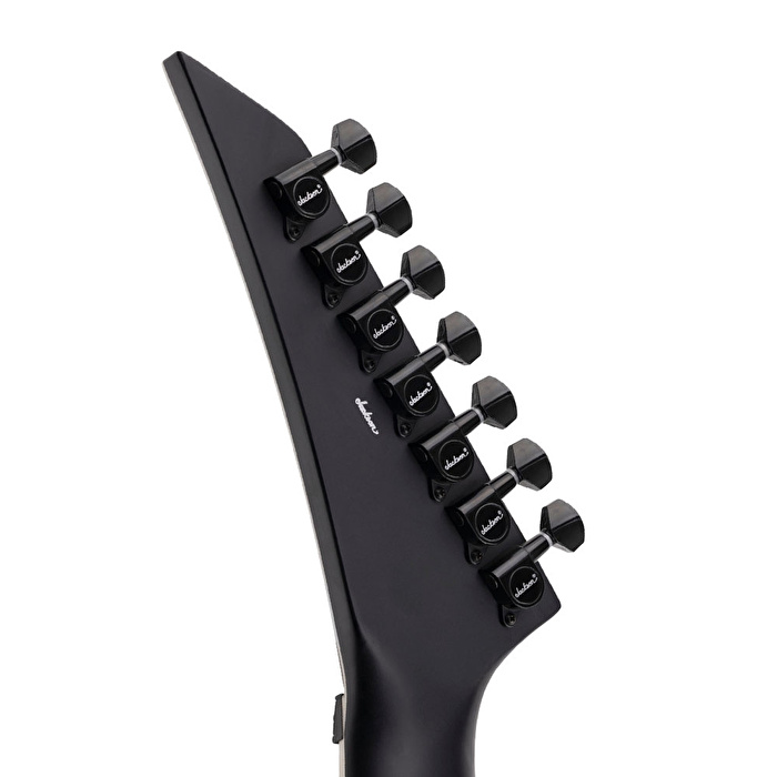 Jackson X Serisi King V KVX-MG7 Laurel Klavye Satin Black with Primer Gray Bevels Elektro Gitar