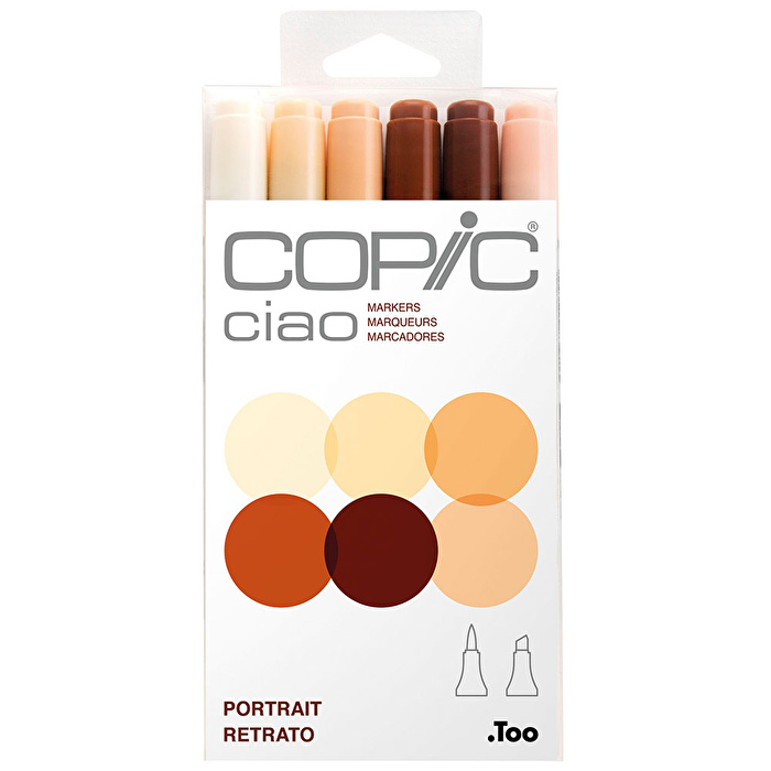 COPIC Ciao 6'lı Kalem Set Skin