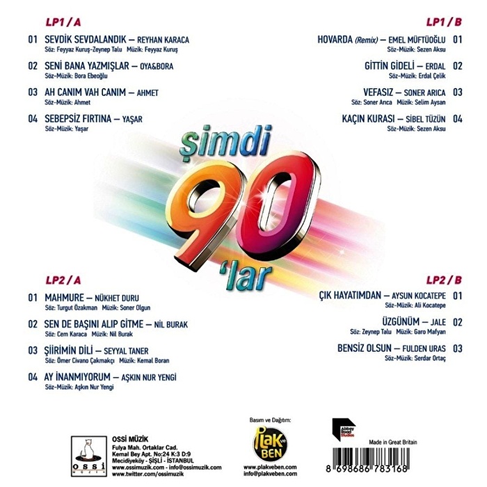 Çeşitli Sanatçılar - Şimdi 90'lar