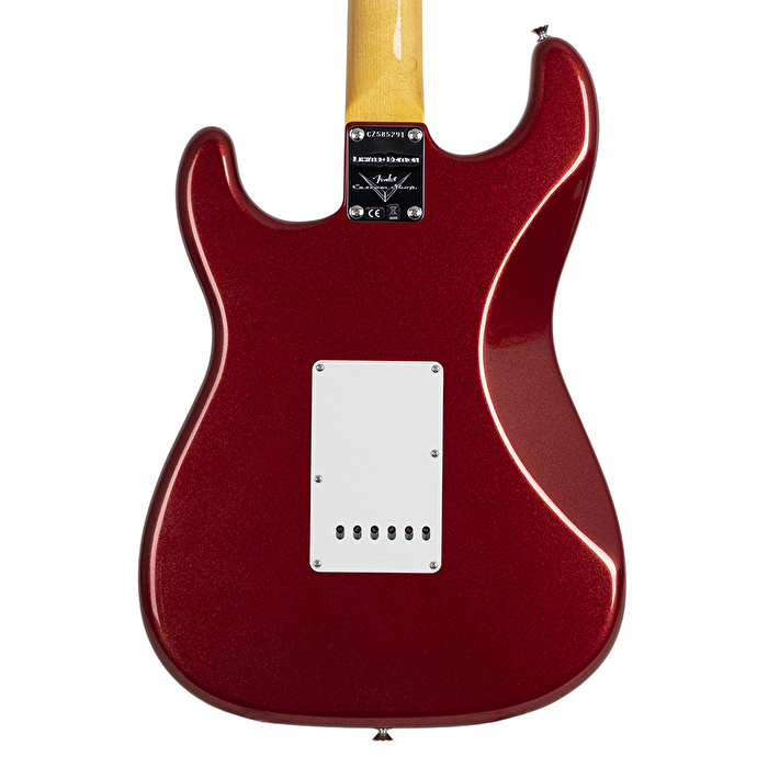 Fender Custom Shop Limited Edition 1965 Stratocaster NOS Akçaağaç Klavye Firemist Red Elektro Gitar
