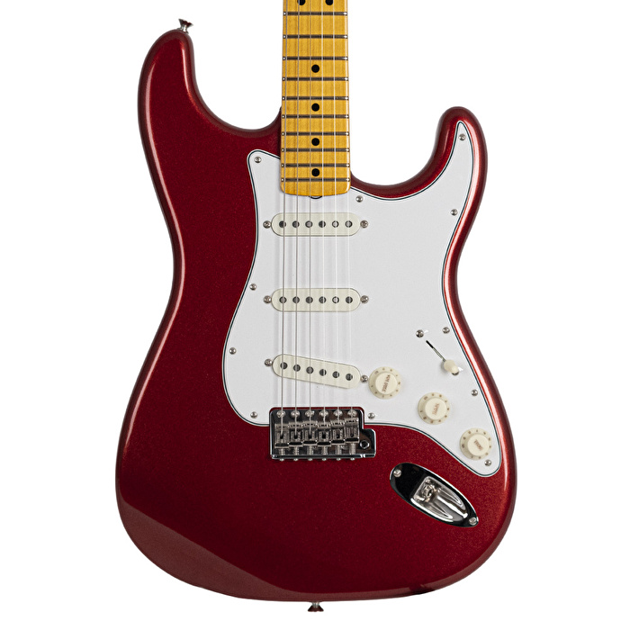 Fender Custom Shop Limited Edition 1965 Stratocaster NOS Akçaağaç Klavye Firemist Red Elektro Gitar