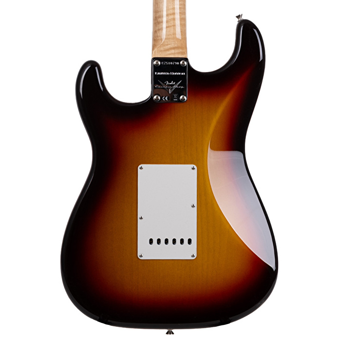 Fender Custom Shop Limited Edition 1959 Stratocaster Gülağacı Klavye NOS Chocolate 3 Ton Sunburst Elektro Gitar