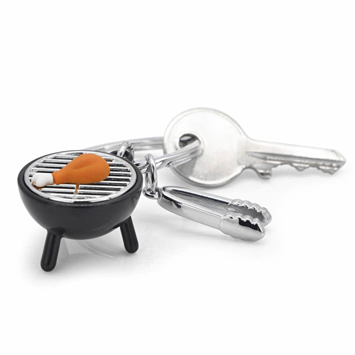 METALMORPHOSE Barbekü Tavuk Anahtarlık